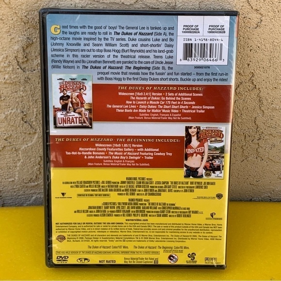 The Dukes of Hazzard Film Collection [New DVD] Widescreen SEALED - Picture 2 of 3